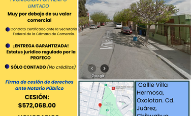 Casa en venta en Juárez, Juárez