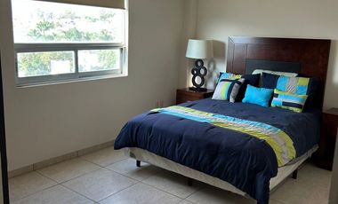Departamento amueblado en zona norte CON ALBERCA Y GYM