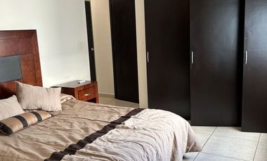 Departamento amueblado en zona norte CON ALBERCA Y GYM