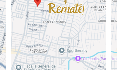 CASA EN REMATE EN JARDINES DEL PEDREGAL TUXTLA GUTIERREZ CHIAPAS