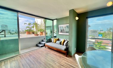 DEPARTAMENTO EN RENTA EN PROVIDENCIA, AMUEBLADO.