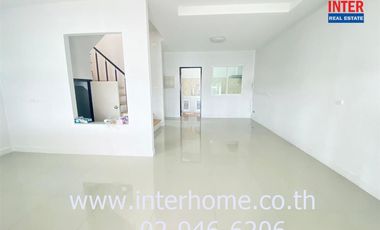 2-storey townhouse, 21.8 sq.w., Supalai Ville Village Rangsit Khlong 2, near Chokchai Rangsit School, Rangsit-Nakhon Nayok Road, Rangsit Canal