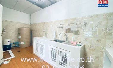 2-storey townhouse, 21.8 sq.w., Supalai Ville Village Rangsit Khlong 2, near Chokchai Rangsit School, Rangsit-Nakhon Nayok Road, Rangsit Canal