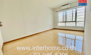 2-storey townhouse, 21.8 sq.w., Supalai Ville Village Rangsit Khlong 2, near Chokchai Rangsit School, Rangsit-Nakhon Nayok Road, Rangsit Canal