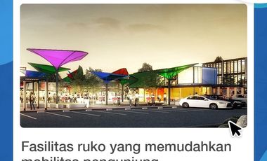 Ruko 3 Lantai Gem Walk GEM City AKR Land Manyar Gresik