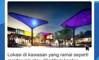 Ruko 3 Lantai Gem Walk GEM City AKR Land Manyar Gresik