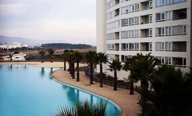 Espectacular departamento Amoblado arriendo bellocon vista a la laguna