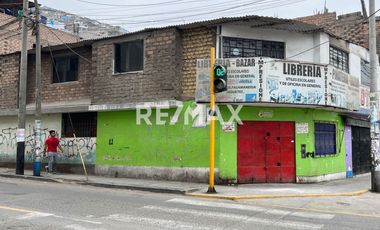 Terreno En Av. Túpac Amaru | Esquina | 2 Pisos | Ideal Para Vivienda O Negocio