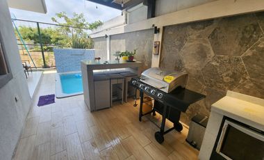Via la costa, Renta de linda casa 3 dormitorios con piscina y BBQ