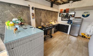 Via la costa, Renta de linda casa 3 dormitorios con piscina y BBQ