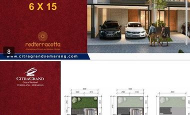 DAISY Attic with Roof Top in Red Terracotta CitraGrand Semarang