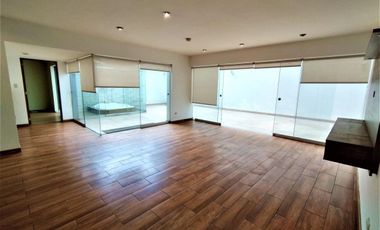 ALQUILO DEPARTAMENTO EN MIRAFLORES LIMITE CON SAN ISIDRO - PRIMER PISO CON TERRAZA