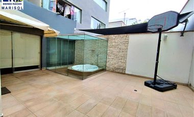 ALQUILO DEPARTAMENTO EN MIRAFLORES LIMITE CON SAN ISIDRO - PRIMER PISO CON TERRAZA