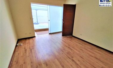 ALQUILO DEPARTAMENTO EN MIRAFLORES LIMITE CON SAN ISIDRO - PRIMER PISO CON TERRAZA