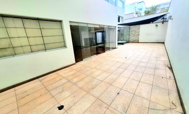 ALQUILO DEPARTAMENTO EN MIRAFLORES LIMITE CON SAN ISIDRO - PRIMER PISO CON TERRAZA