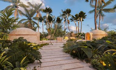 Penthouse con alberca privada, en venta, Frente al mar, Puerto Morelos.