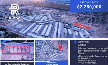 ¡INVERSIÓN SEGURA EN LOTES COMERCIALES!