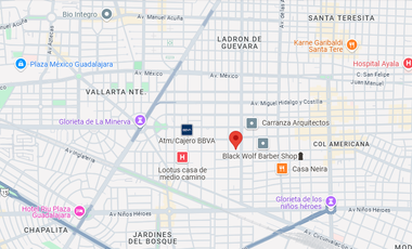 Local ubicado en colonia Arcos Vallarta con 631m2, a unos minutos de la glorieta la Minerva.