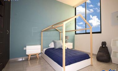 Casa de 3 recámaras en venta, en Privada Residencial con amenidades en Conkal, Yucatán - Entrega diciembre 2024