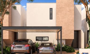 Casa de 2 recámaras en PREVENTA a 20 meses, en Privada Residencial con amenidades en Conkal, Yucatán - Entrega 2do semestre del 2026