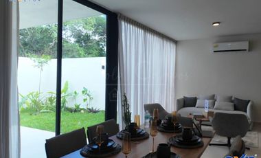 Casa de 2 recámaras en PREVENTA a 20 meses, en Privada Residencial con amenidades en Conkal, Yucatán - Entrega 2do semestre del 2026
