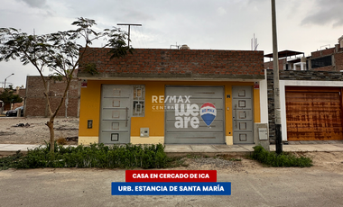 CASA EN VENTA EN CERCADO DE ICA - URB ESTANCIA DE SANTA MARÍA (MENORCA)