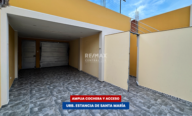 CASA EN VENTA EN CERCADO DE ICA - URB ESTANCIA DE SANTA MARÍA (MENORCA)