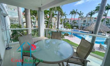 Departamento en venta terraza con vista a la alberca