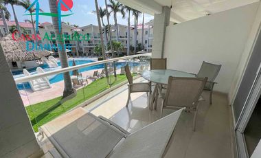 Departamento en venta terraza con vista a la alberca