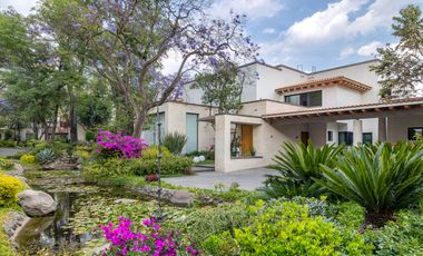 INCREIBLE CASA EN UNO DE LOS CONDOMINIOS MAS EXCLUSIVOS DE SAN ÁNGEL, CDMX.
