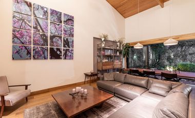 INCREIBLE CASA EN UNO DE LOS CONDOMINIOS MAS EXCLUSIVOS DE SAN ÁNGEL, CDMX.