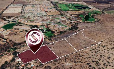 Lote comercial en campo de golf, viñedos, en venta, San Miguel de Allende.