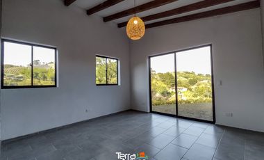 Finca nueva con bonita vista en venta El Peñol
