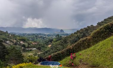 Finca nueva con bonita vista en venta El Peñol