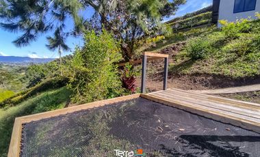 Finca nueva con bonita vista en venta El Peñol