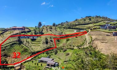 Finca nueva con bonita vista en venta El Peñol