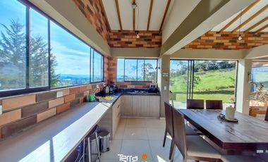 Finca con hermosa vista panorámica en venta Guatapé