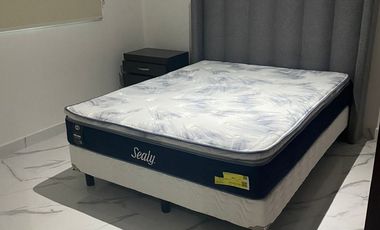 RENTO DEPARTAMENTO DE 2 RECAMARAS Y 2 BAÑOS CON MUEBLES