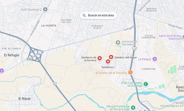 Casa en Fraccionamiento Senderos Primera Etapa, con 3 recamaras y 300m2, a unos minutos del Club Campestre de Durango.