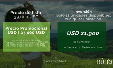 LOTES TARAPOTO - PROYECTO NUNA - INVERSION  CABAÑAS PARA RENTA AIRBNB