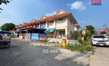 2-storey townhouse, 25.8 sq.w., Pruksa Village 38, Chaiyaphruek-Ring Road, near Big C Sai Noi, Bang Kruai-Sai Noi Road, Kanchanaphisek Road, Sai Noi,