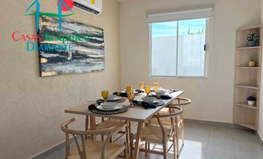 Casa en venta con jardín privado y vista a las áreas comunes
