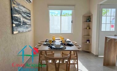 Casa en venta con jardín privado y vista a las áreas comunes