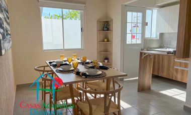 Casa en venta con jardín privado y vista a las áreas comunes