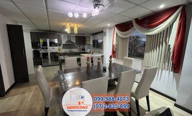 DEPARTAMENTO DUPLEX AMOBLADO, Sector Ordoñez Lasso R243