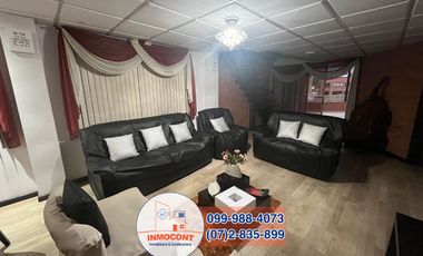 DEPARTAMENTO DUPLEX AMOBLADO, Sector Ordoñez Lasso R243