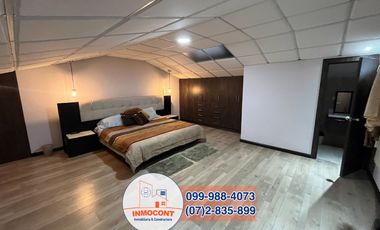 DEPARTAMENTO DUPLEX AMOBLADO, Sector Ordoñez Lasso R243