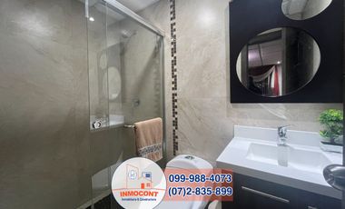 DEPARTAMENTO DUPLEX AMOBLADO, Sector Ordoñez Lasso R243