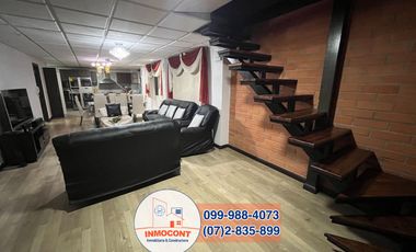 DEPARTAMENTO DUPLEX AMOBLADO, Sector Ordoñez Lasso R243