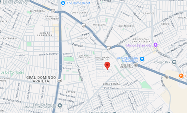 Casa ubicada en colonia José María Morelos con 3 Recamaras y 206m2, entre Av. Durango-Mezquital a unos minutos de Plaza kybox.